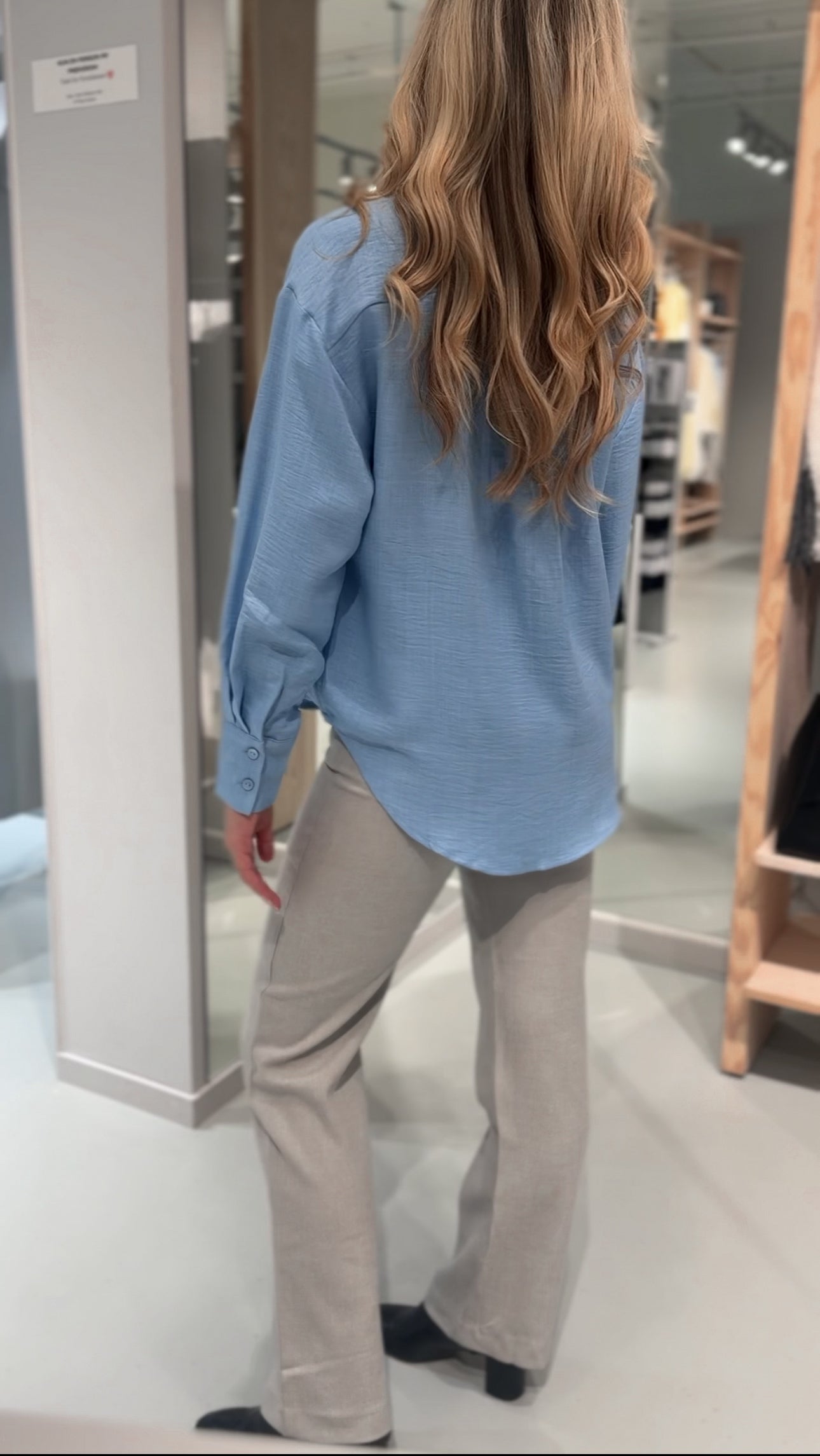 VMMELANEY Shirt - Chambray Blue